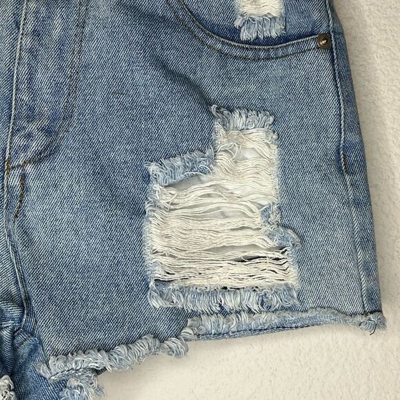Re:Named Destroyed Jean Shorts - Picture 2 of 8